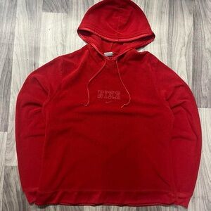 Nike Men's Bold Red Pullover Hoodie